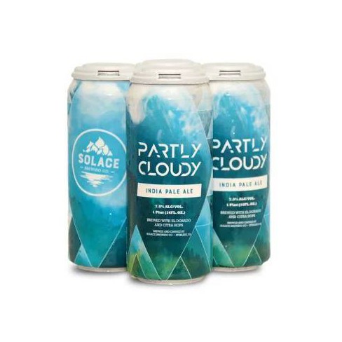 Solace Partly Cloudy IPA  4-pack  16oz cans