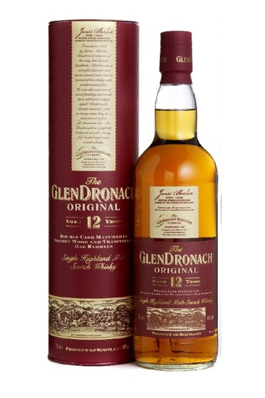 Glendronach Single Malt Scotch Whisky 12yr-750ml Ace Beverage