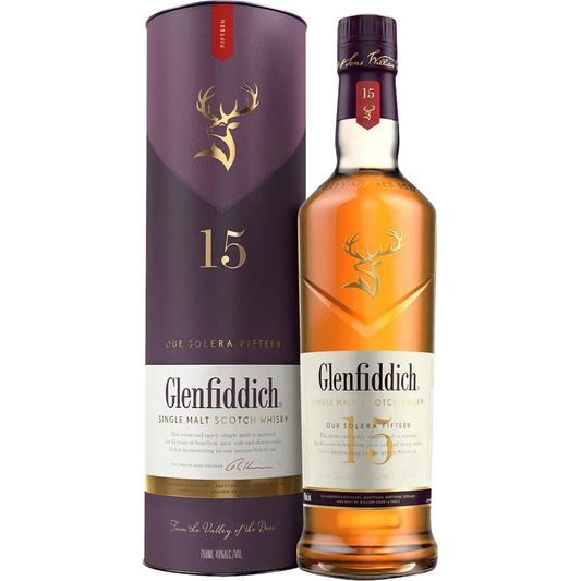 Glenfiddich 15-yr Solera Reserve Scotch Malt Whisky Ace Beverage