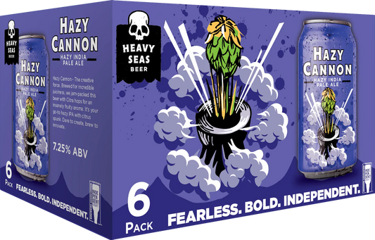 Heavy Seas Hazy Cannon Hazy IPA 6-pack Ace Beverage