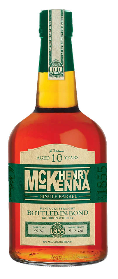 Henry McKenna 10-year Single Barrel Bourbon - 750ml