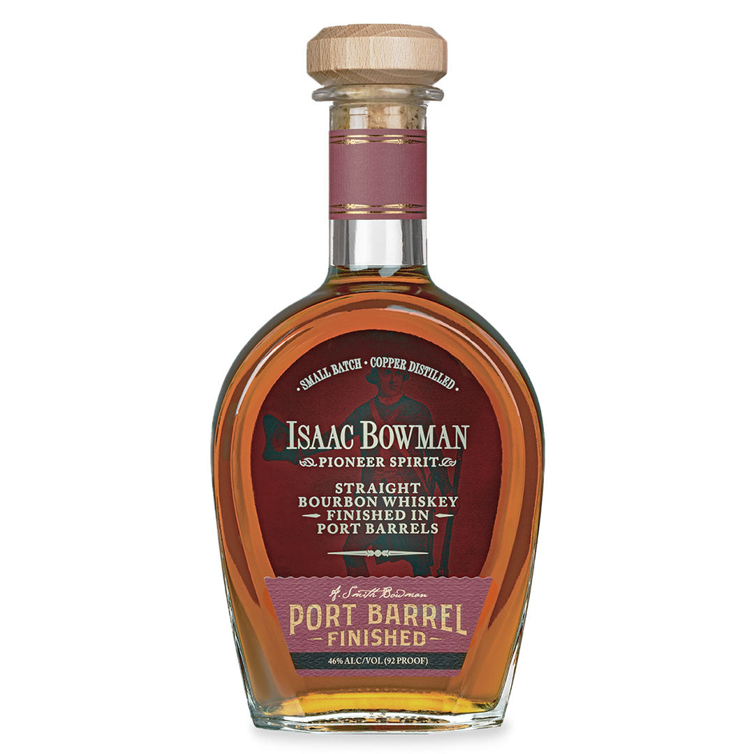 Isaac Bowman Small Batch Bourbon Port Barrel Finish - 750ml Ace Beverage