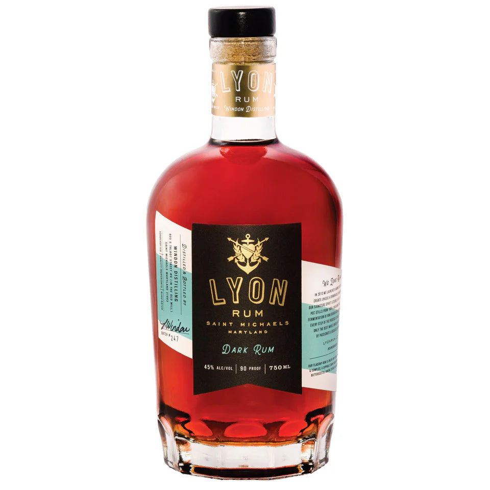 Windon Distilling Lyon Dark Rum- 750ml