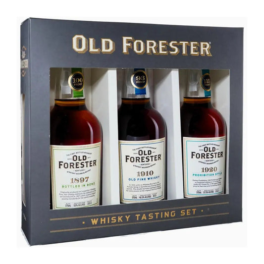 Old Forester 1897 - 1910 - 1920 Whisky Tasting Set 3 x 375ml Ace Beverage