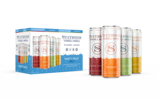 Stateside Vodka Soda Party Pack 8-pack cans