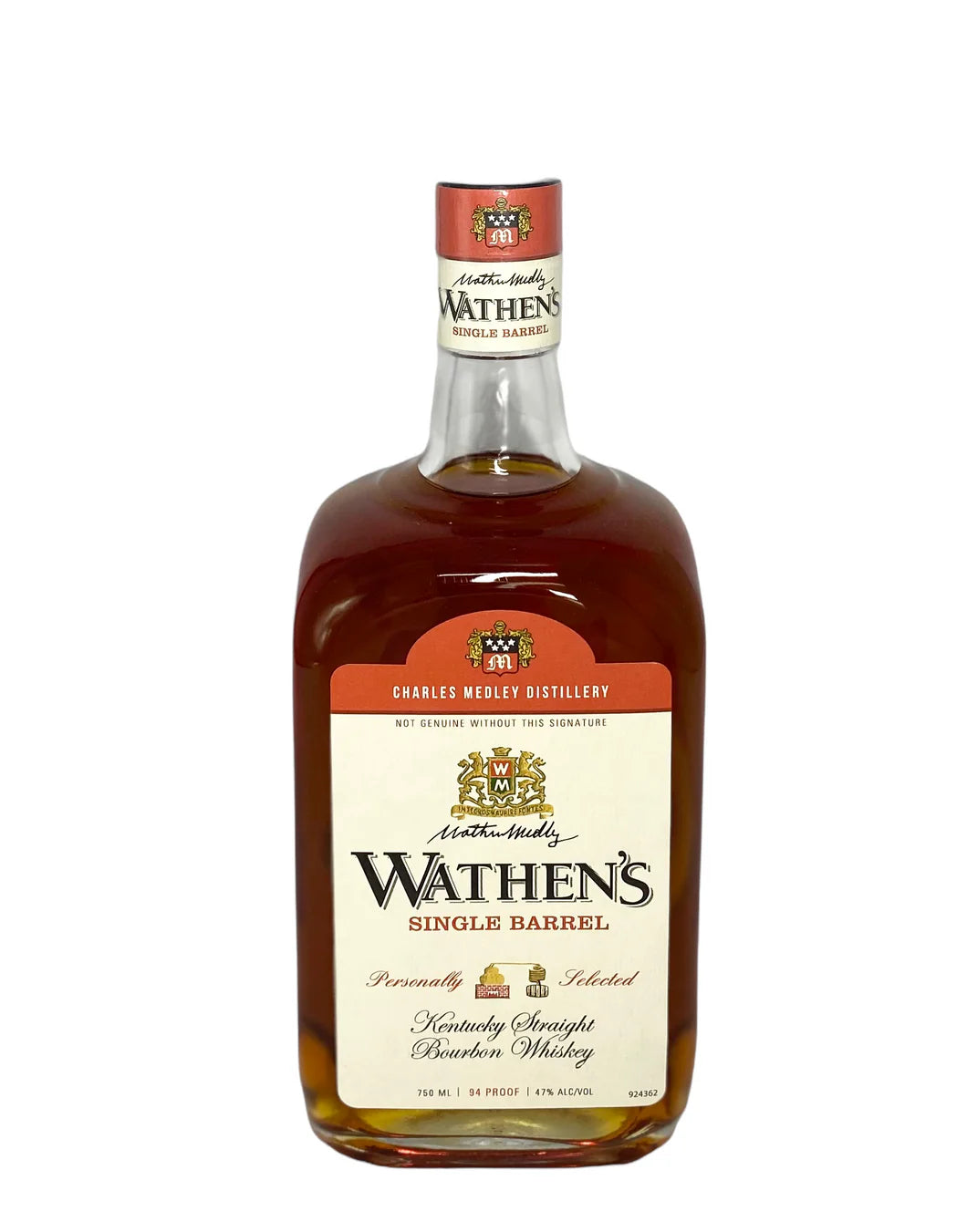 Wathen's Kentucky Bourbon Single Barrel- 750ml