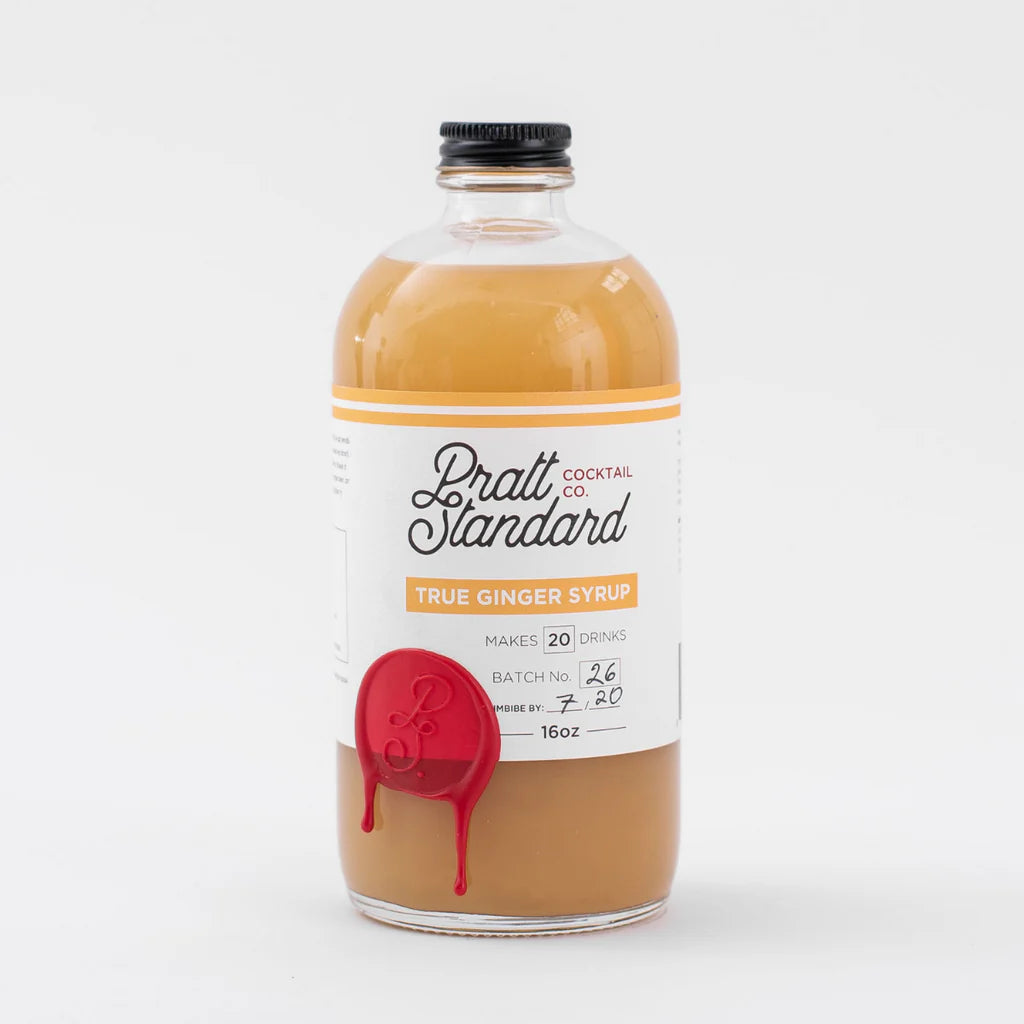 Pratt Standard True Ginger Syrup - 16oz.