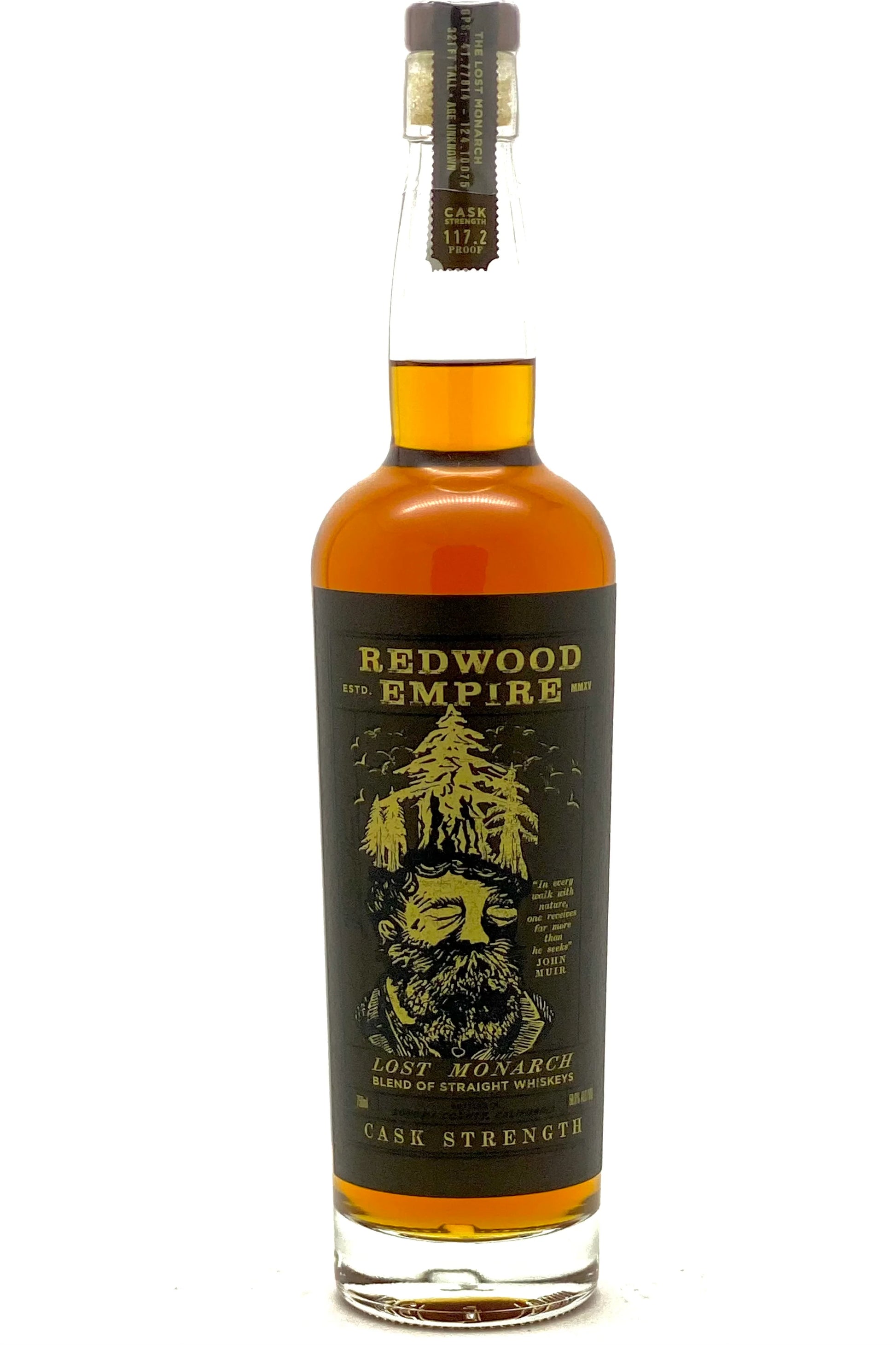 Redwood Empire Lost Monarch Cask Strength American Whiskey- 750ml Ace Beverage