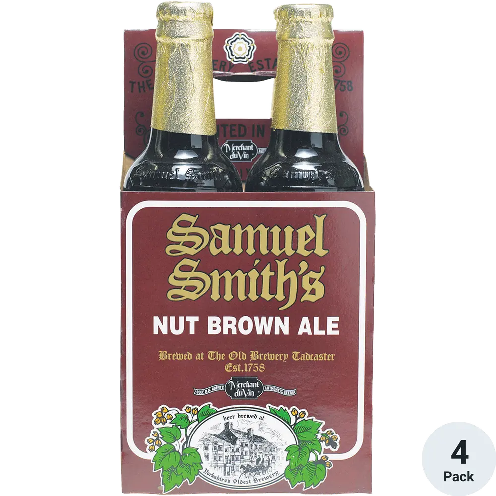 Samuel Smith's Nut Brown Ale 4-pack Ace Beverage