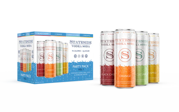 Stateside Vodka Soda Party Pack 8-pack cans Ace Beverage