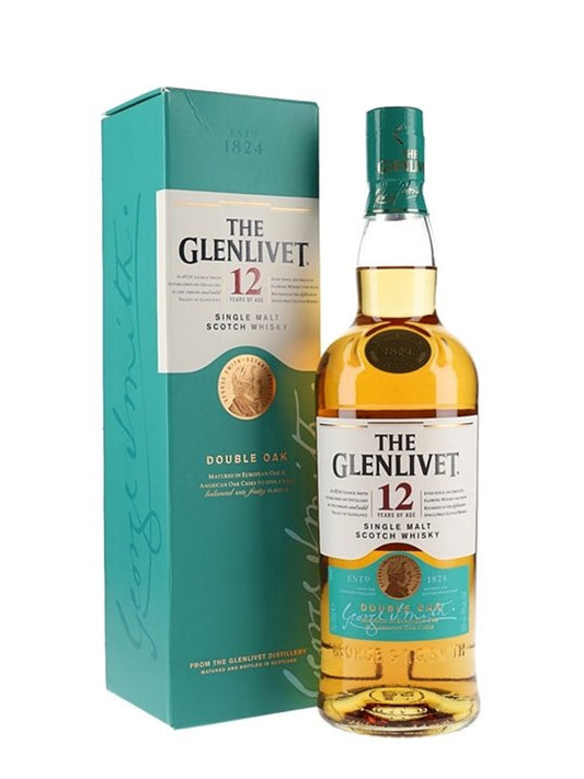 The Glenlivet 12-yr Single Malt Double Oak- 750ml Ace Beverage