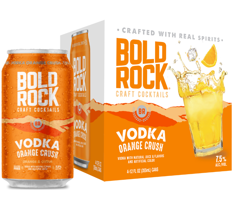 Bold Rock Vodka Orange Crush 4-pack