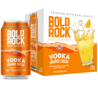 Bold Rock Vodka Orange Crush 4-pack