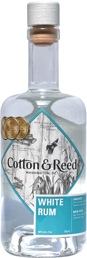 Cotton & Reed White Rum- 750ml