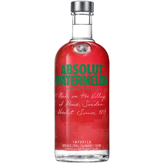 Absolut Watermelon Vodka - 750ml