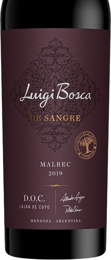 Luigi Bosca de Sangre Malbec Lujan de Cuyo 2019