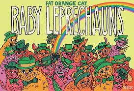 Fat Orange Cat Baby Leprechaun 16oz 4-pack cans