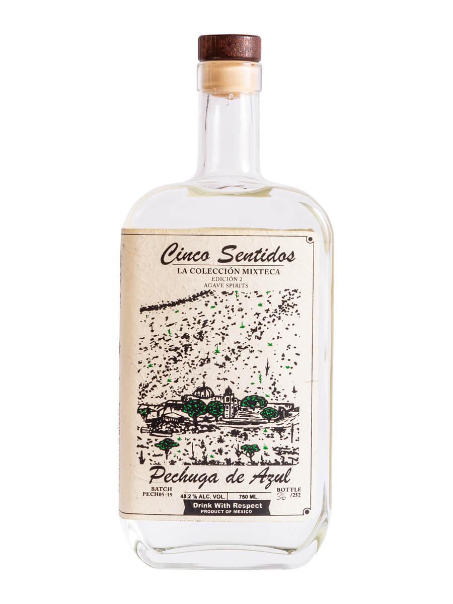 Cinco Sentidos La Coleccion Mixteca Pechuga de Azul Mezcal 750ml