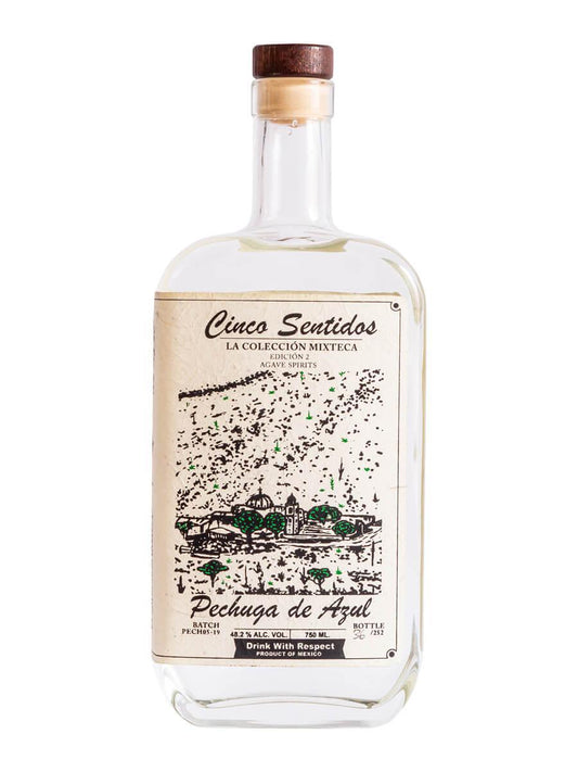 Cinco Sentidos La Coleccion Mixteca Pechuga de Azul Mezcal 750ml