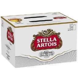 Stella Artois 12-pack cans