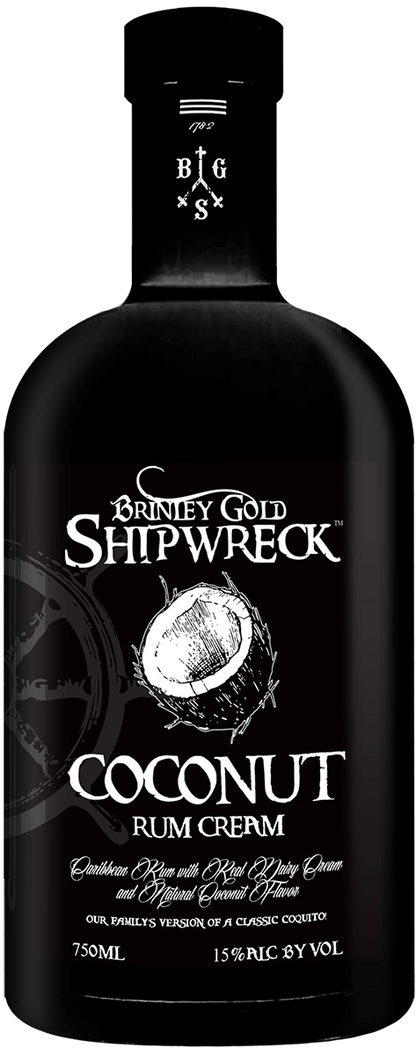 Brinley Gold Shipwreck Coconut Rum Cream