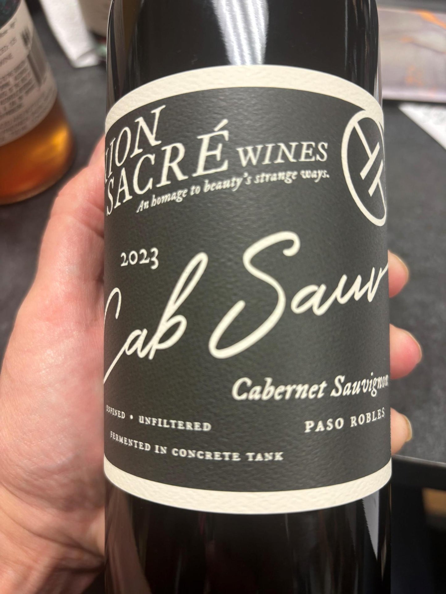 Union Sacre Cabernet Sauvignon Paso Robles 2023