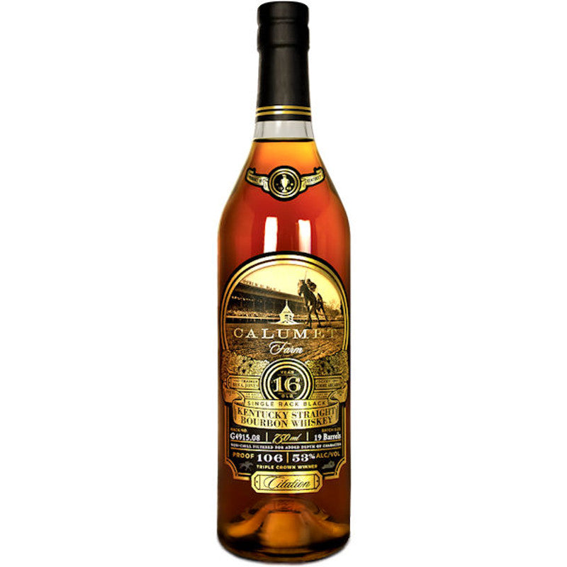 Calumet Farm Kentucky Straight Bourbon Whiskey 16 Year (106 Proof)- 750ml