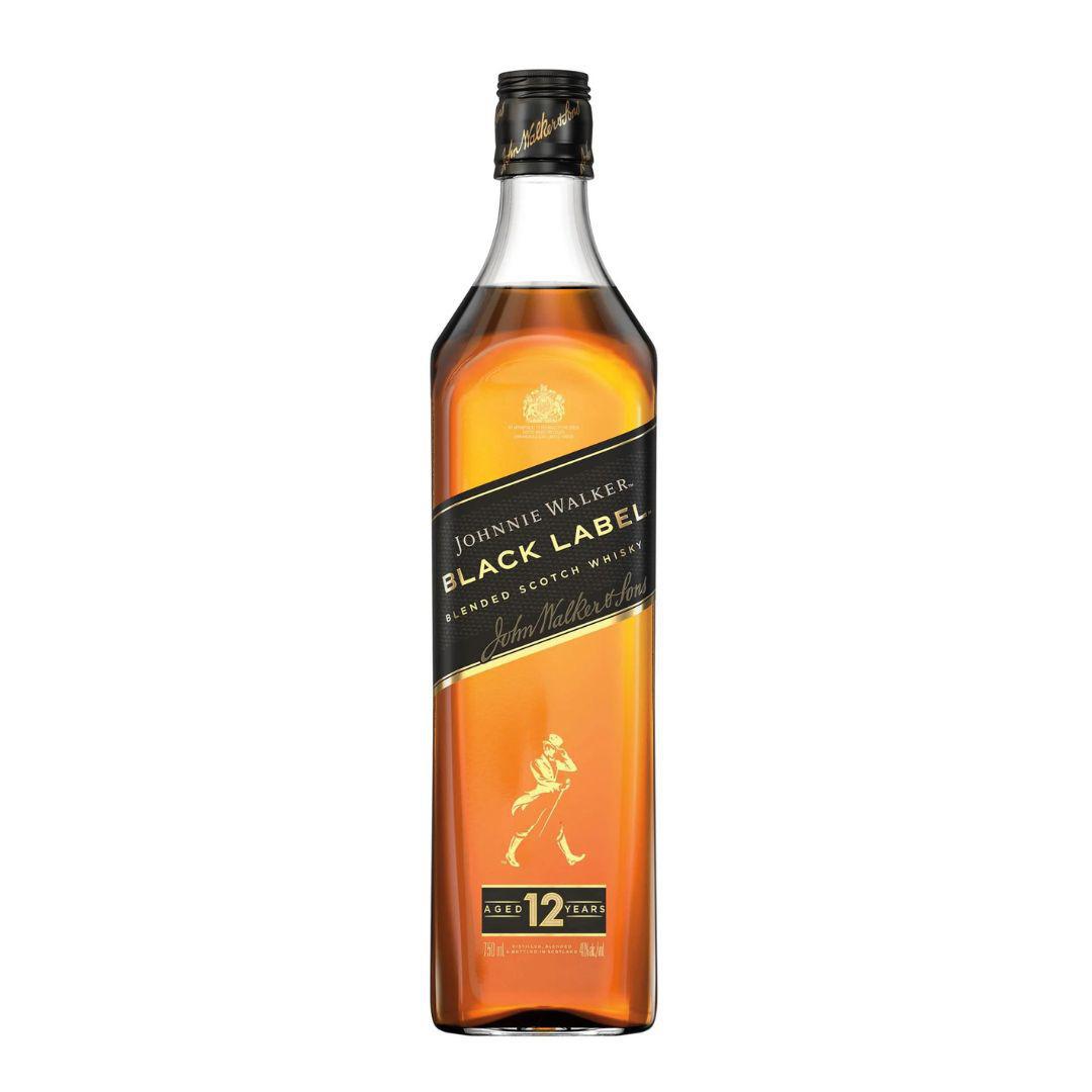 Johnnie Walker Black Label Scotch- Ltr