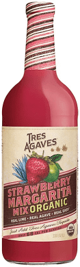 Tres Agaves Strawberry Margarita/Daiquiri Mix Liter