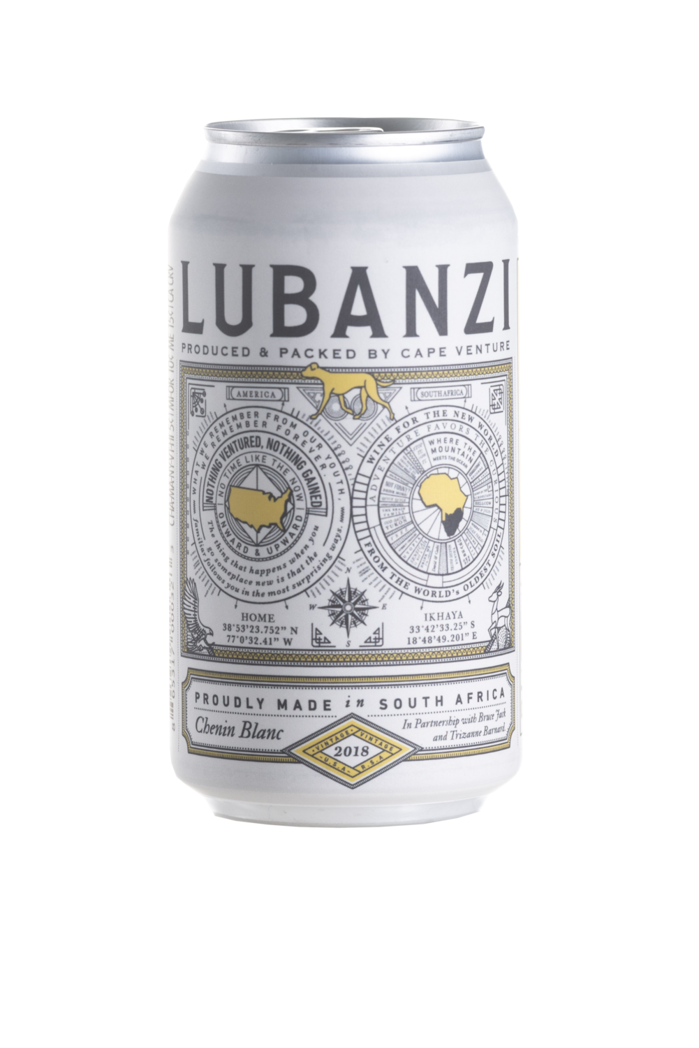 Lubanzi Chenin Blanc Cans 2022