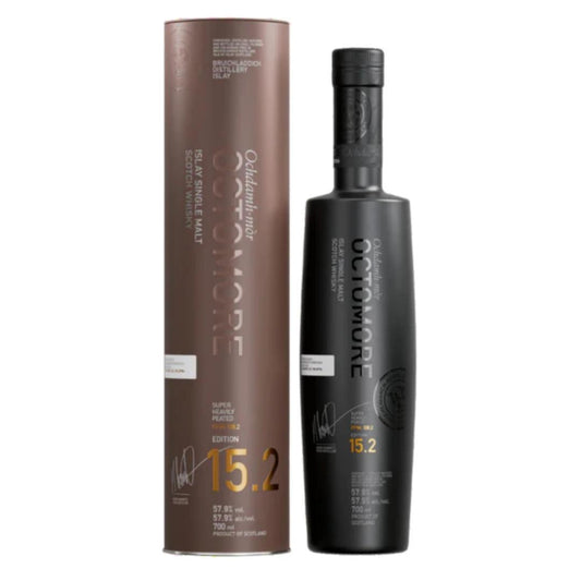 Bruichladdich Octomore 15.2 Aged 5 years, 108.2 PPM Single Malt Scotch Whisky - 700ml