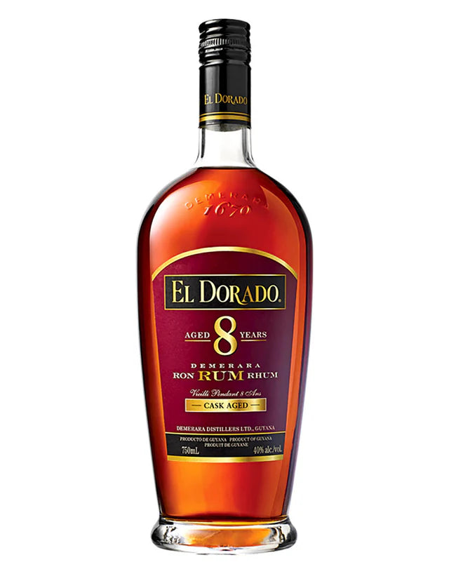 El Dorado 8yr Rum- 750ml