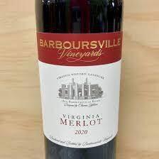 Barboursville Merlot 2020