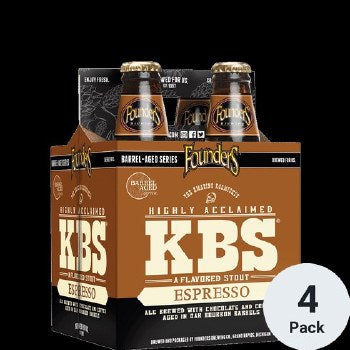 Founders KBS Espresso 4-pack