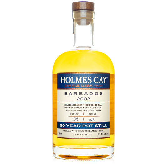 Holmes Cay Barbados 2002 Pot Still Rum