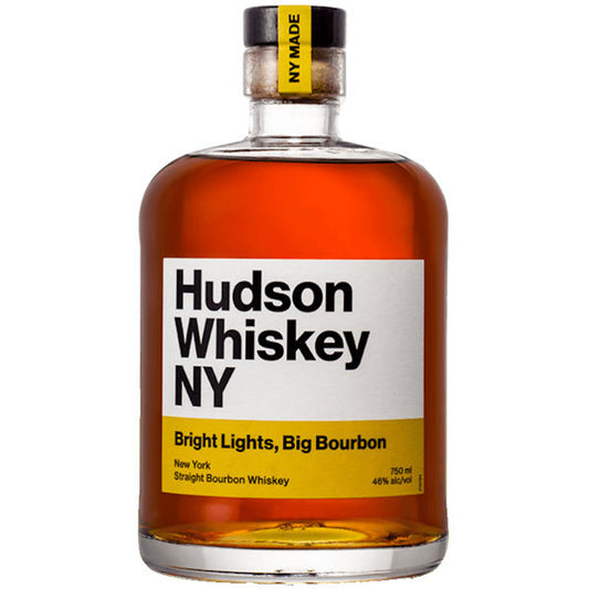 Hudson Whiskey NY Bright Lights, Big Bourbon 750ml