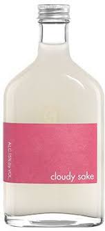 Shibata Pink "Junmai Ginjo" Cloudy Sake flask 200ml