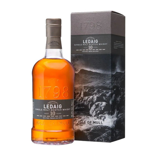 Tobermory Ledaig 10yr Single Malt Scotch Whisky- 750ml