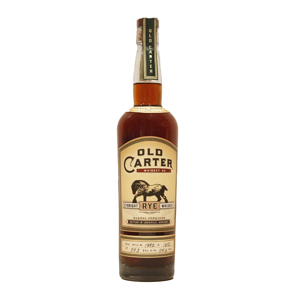 Old Carter Small Batch Rye Batch #11 115.6 proof