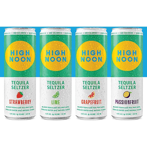 High Noon Tequila Variety Hard Seltzer 8-Pack Cans