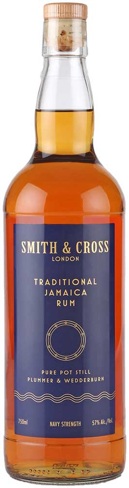 Smith & Cross Jamaican Pure Pot Still Navy Strength Rum- 750ml